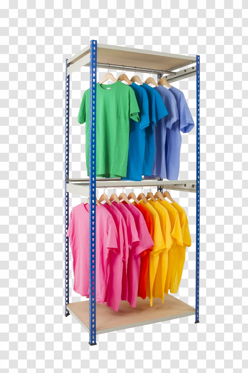 Shelf Pallet Racking Warehouse Plastic - Clothes Hanger - Store Transparent PNG