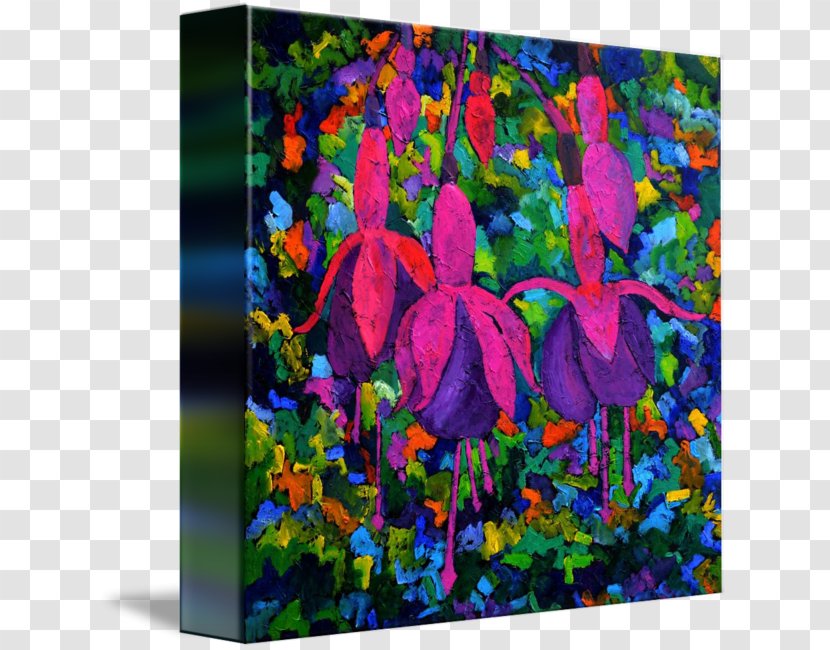 Petal Painting Acrylic Paint Flora - Leaf Transparent PNG