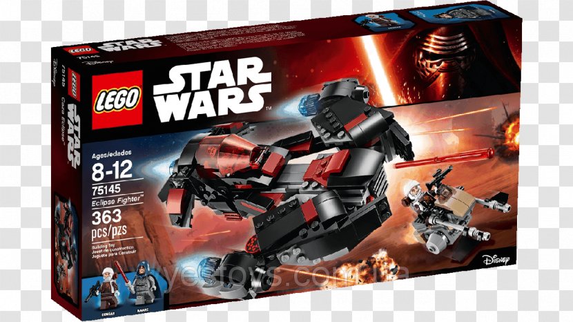 LEGO 75145 Star Wars Eclipse Fighter Lego Minifigure Toy Transparent PNG
