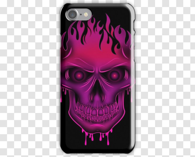 IPhone 7 6s Plus Mobile Phone Accessories Telephone - Iphone - Pink Flame Transparent PNG
