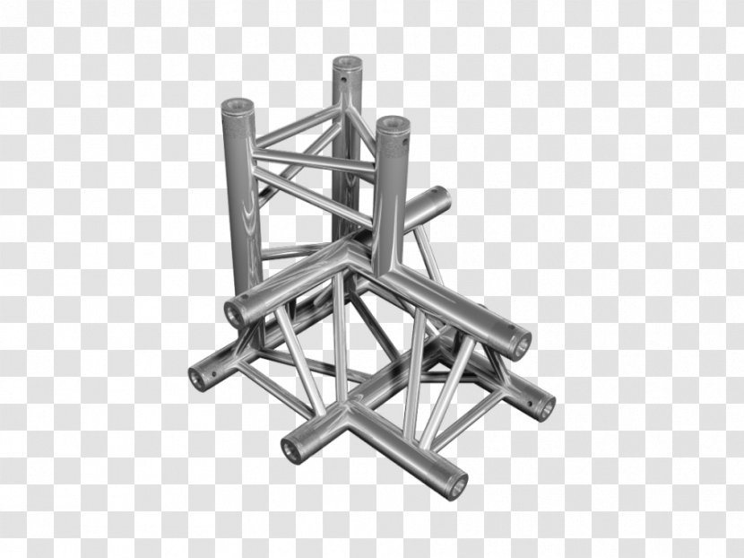 Three-way Junction Triangle Steel Truss Length - Point Transparent PNG