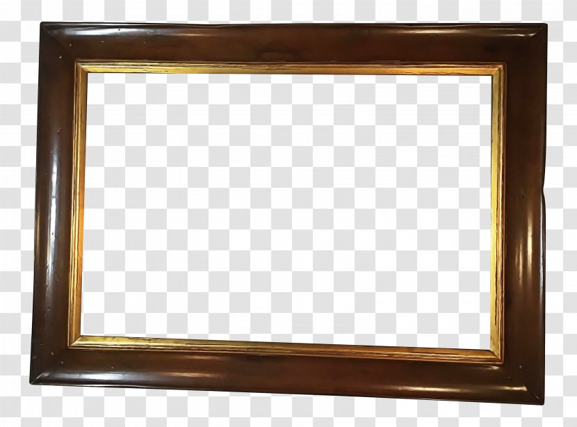 Red Background Frame - Picture - Interior Design Mirror Transparent PNG