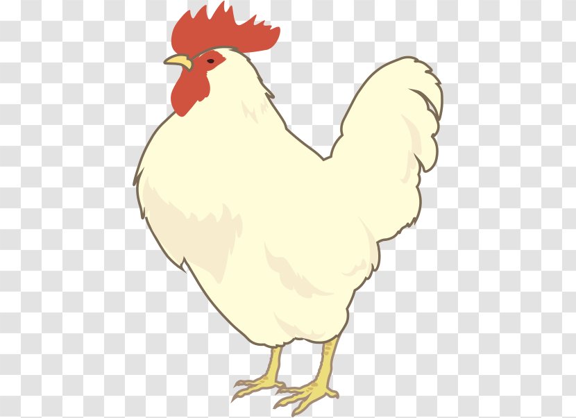 Rooster Leghorn Chicken Clip Art Foghorn - Bird - White Chick Transparent PNG
