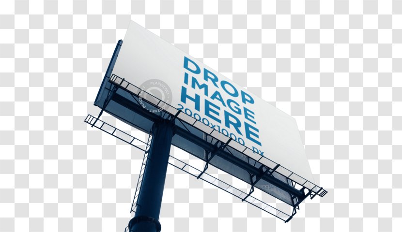 Billboard Advertising Mockup - Publication Transparent PNG