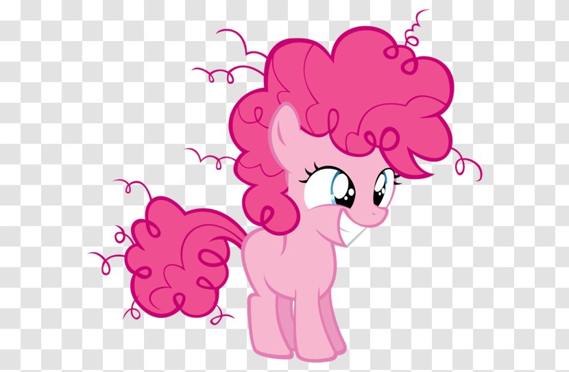 Pinkie Pie My Little Pony Foal Applejack - Cartoon Transparent PNG