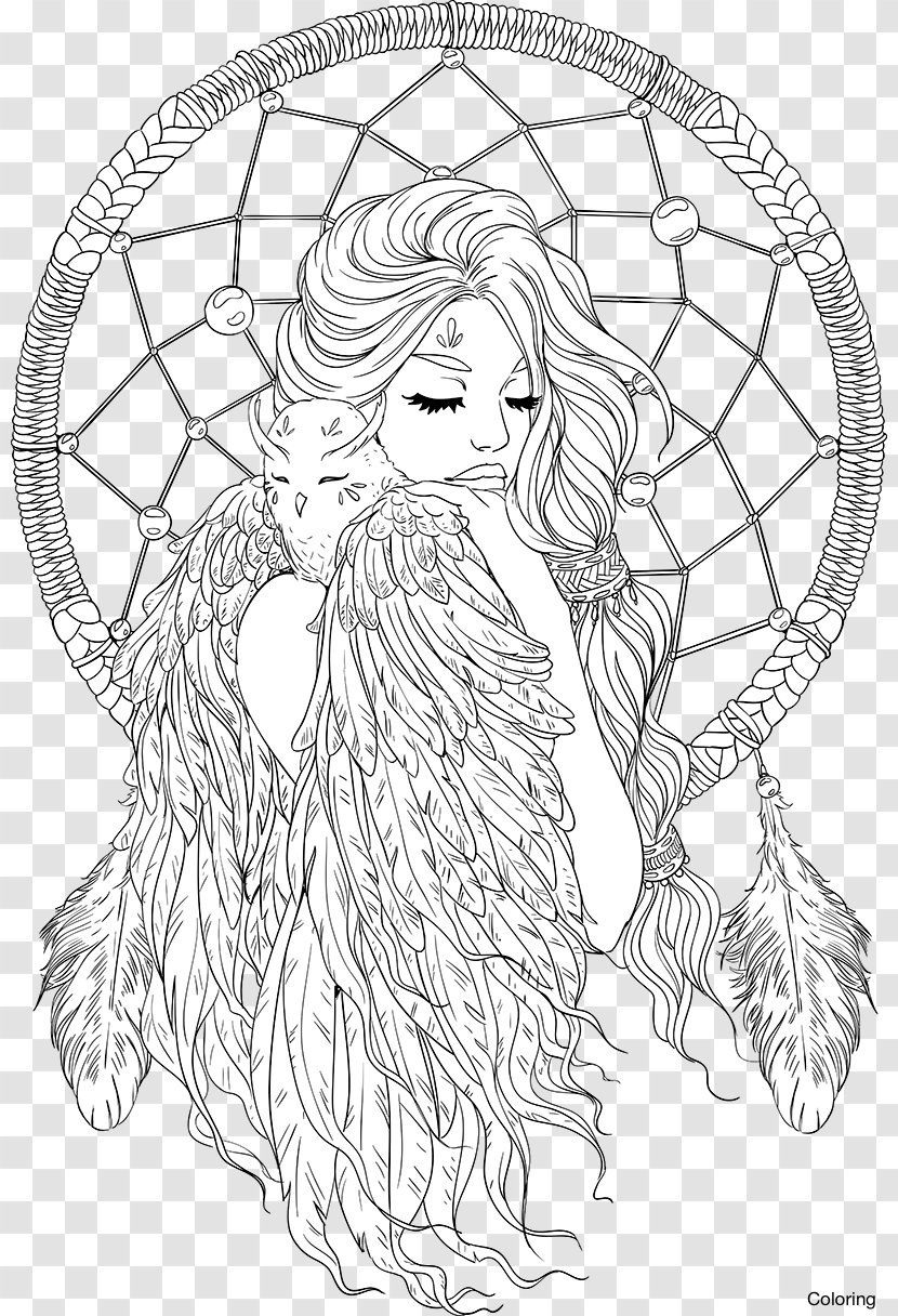 Coloring Pages For Adults - Tree - Free BookOthers Transparent PNG