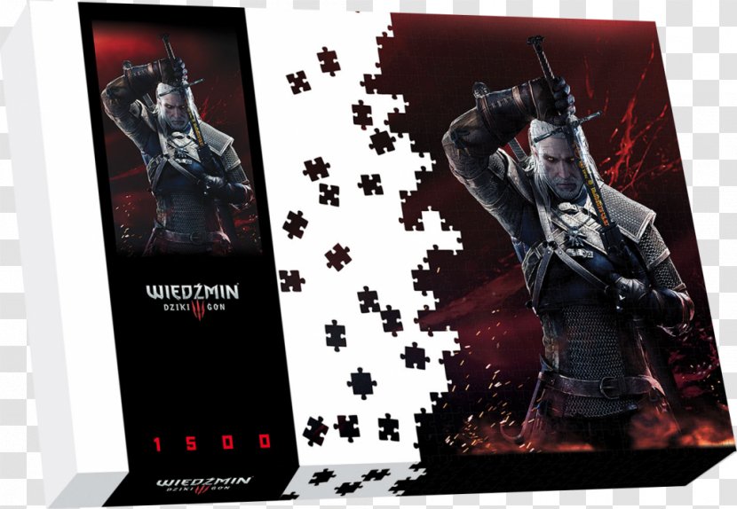 The Witcher 3: Wild Hunt Geralt Of Rivia Jigsaw Puzzles Hearts Stone - Game Transparent PNG