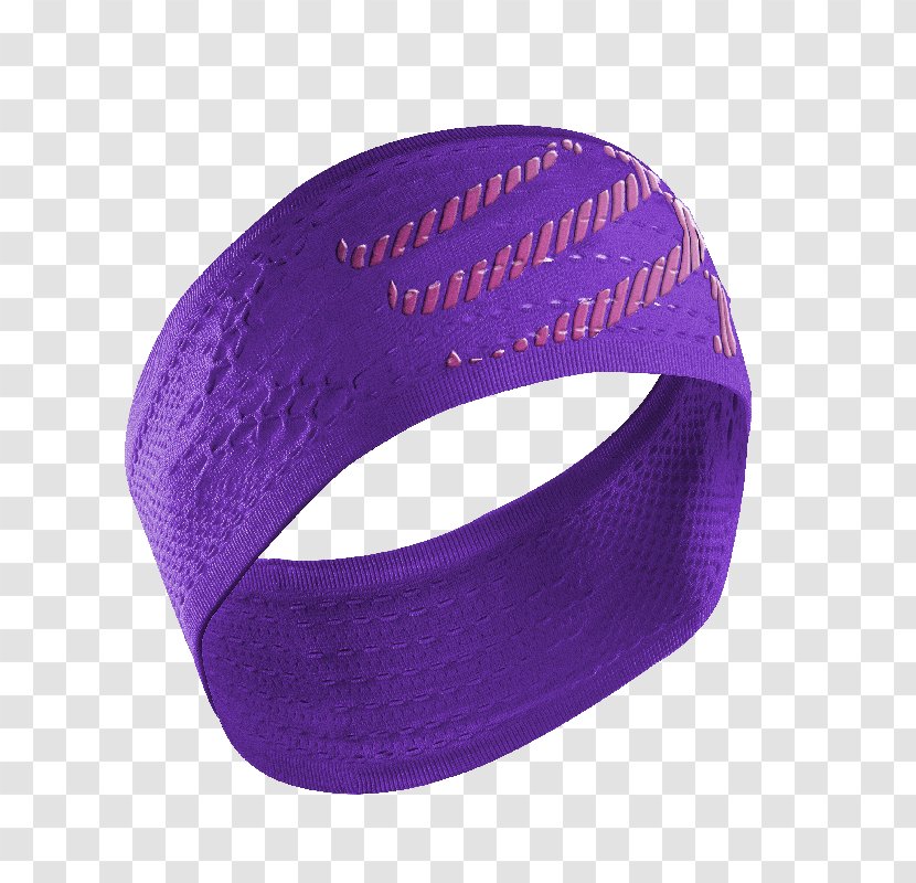 Headband Bandeau Clothing Running Kerchief - Purple Transparent PNG