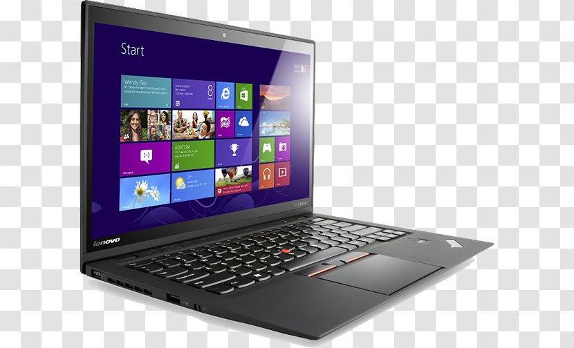 ThinkPad X1 Carbon Intel Core I5 Laptop I7 - Watercolor - Windows 8 Dell Computers Transparent PNG