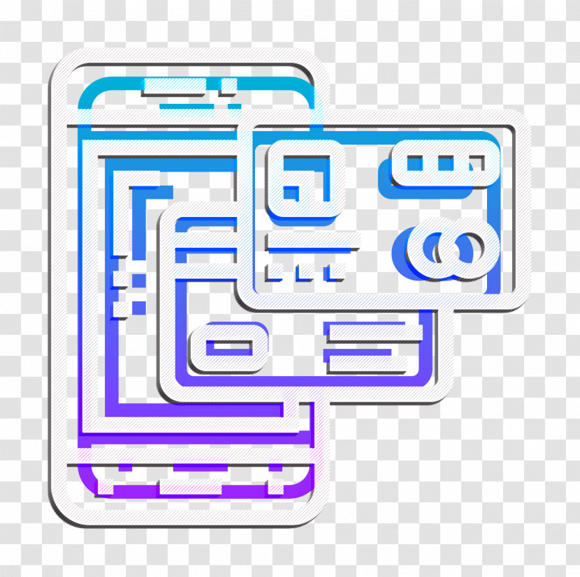 Smartphone Payment Icon Payment Icon Digital Banking Icon Transparent PNG