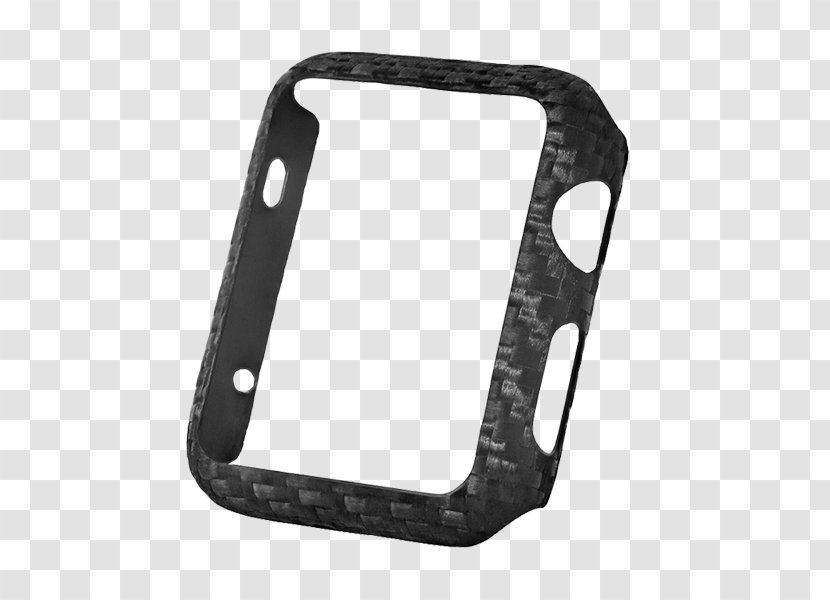 Apple Watch Series 3 2 Carbon Fibers - Smartwatch Transparent PNG