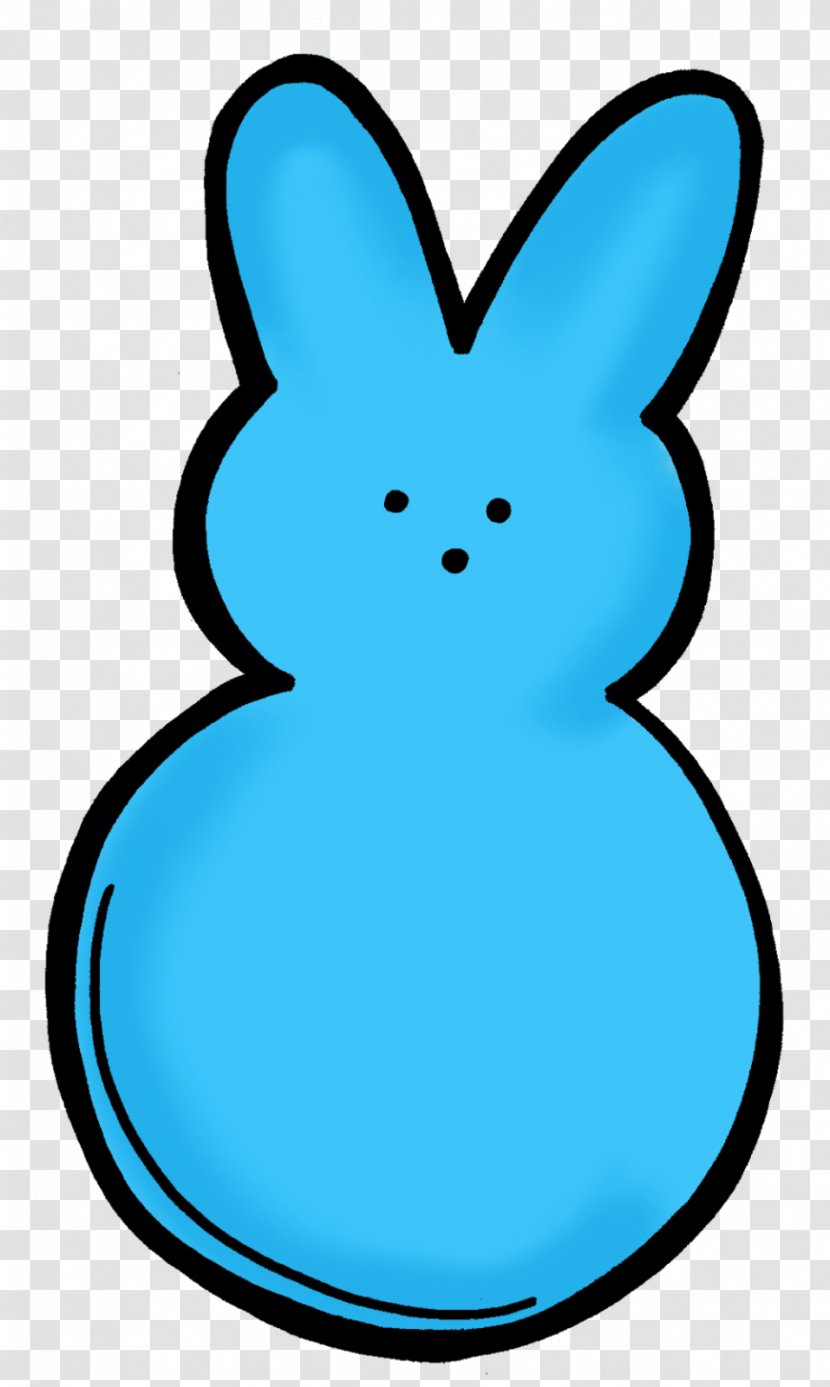 Peeps Candy Clip Art - Blue Creative Transparent PNG