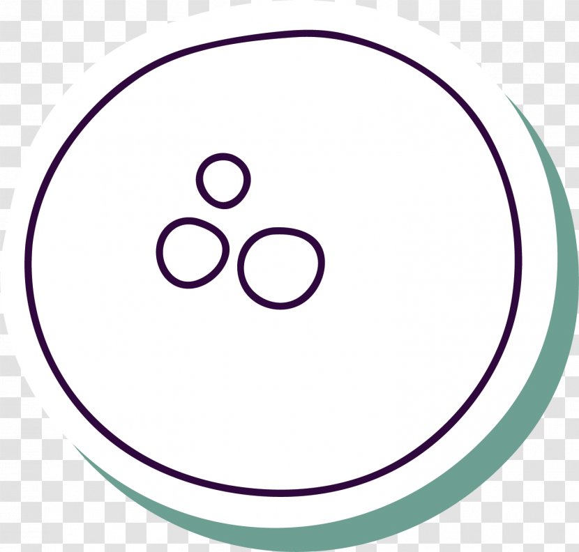 Circle Area Clip Art - Line - Hand Painted White Transparent PNG