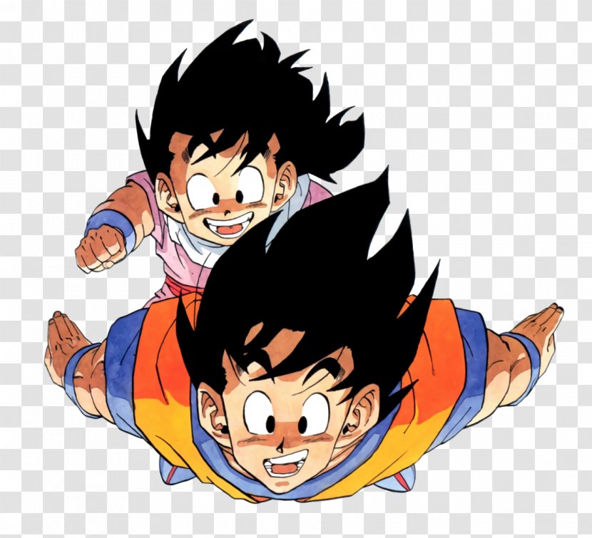 Goku Gohan Cell Goten Chi-Chi - Cartoon - Dragon Ball Transparent PNG