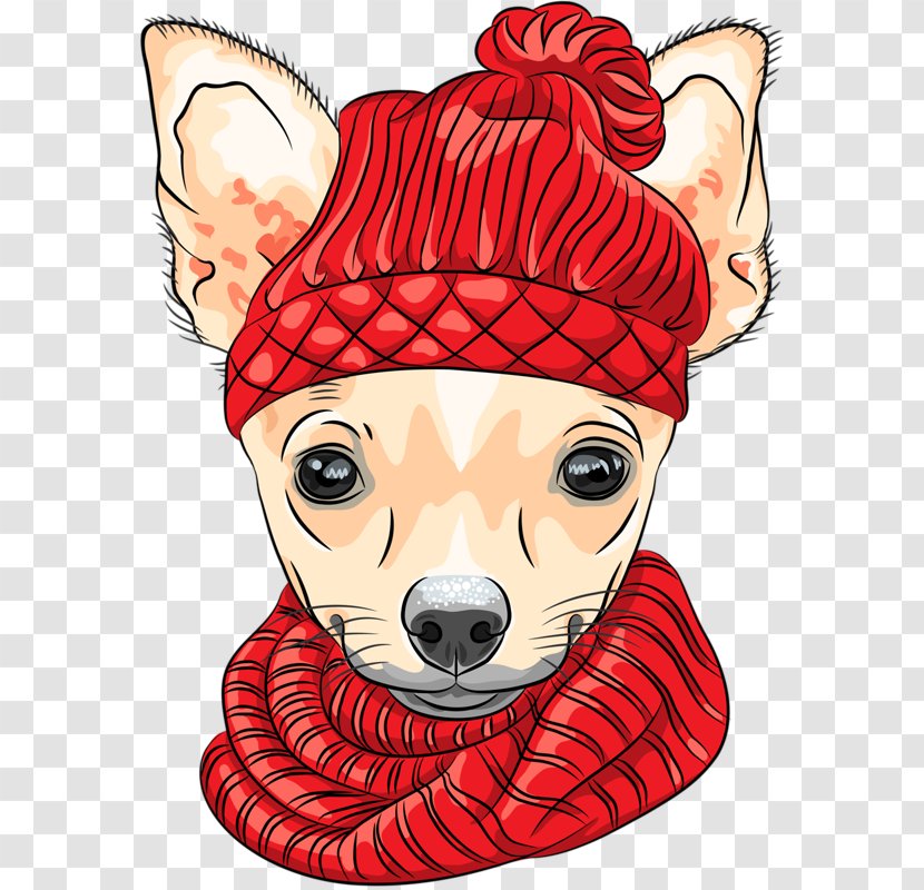 Chihuahua Jack Russell Terrier Color By Number For Adults: Dogs In Hats Puppy Dog Breed - Tree - Hat Scarf Transparent PNG