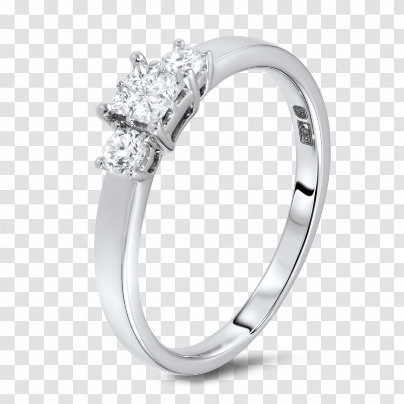 Wedding Ring Jewellery Diamond Gold - Platinum Transparent PNG