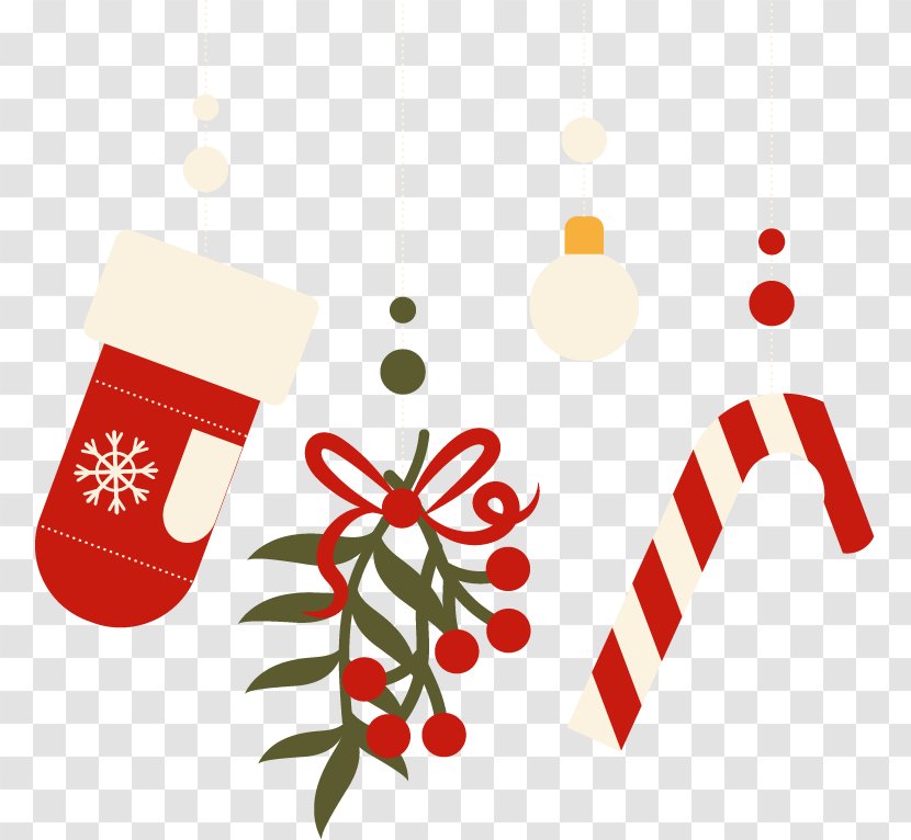 Santa Claus Warm Christmas Gift - Decoration Socks Transparent PNG