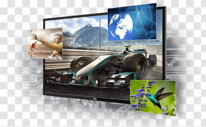 Display Device LED-backlit LCD High-definition Television Smart TV - Mode Of Transport - Hd Lcd Tv Transparent PNG
