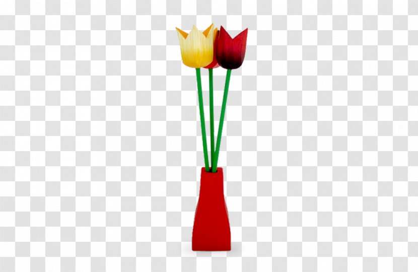 Tulip Petal Plant Stem Vase - Flower Transparent PNG