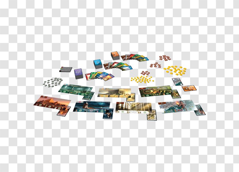 Repos Production 7 Wonders Board Game - Card - New7wonders Cities Transparent PNG