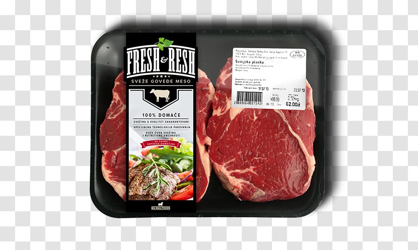 Rib Eye Steak Meat Packing Industry Packaging And Labeling - Packaged Transparent PNG