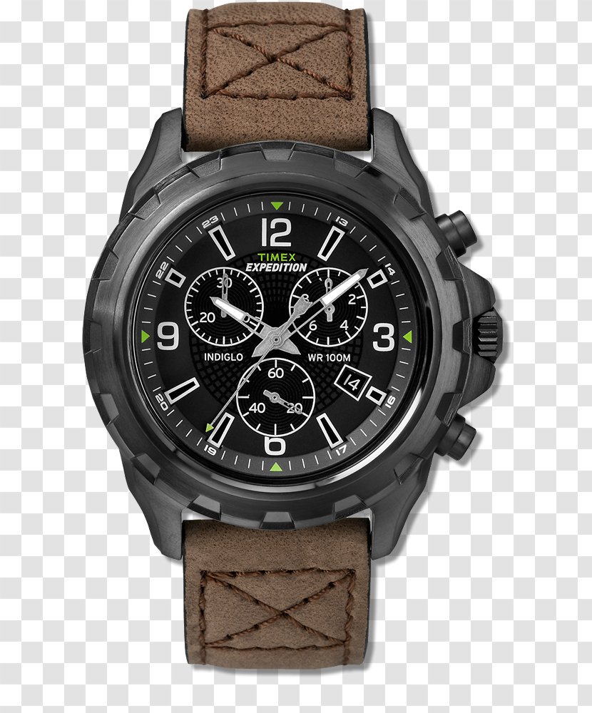 Timex Group USA, Inc. Watch Chronograph Indiglo Strap - Jewellery Transparent PNG