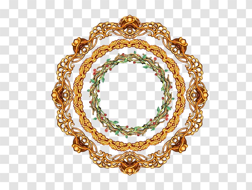 Picture Frame - Photography - Continental Garland Wreath Transparent PNG