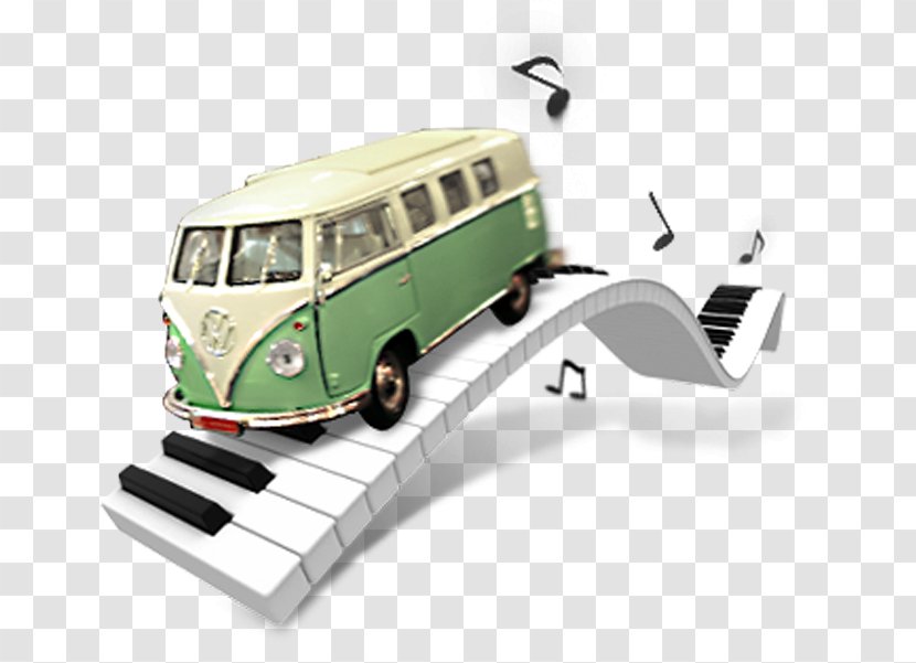 Airport Bus Car - Drawing - Piano Transparent PNG