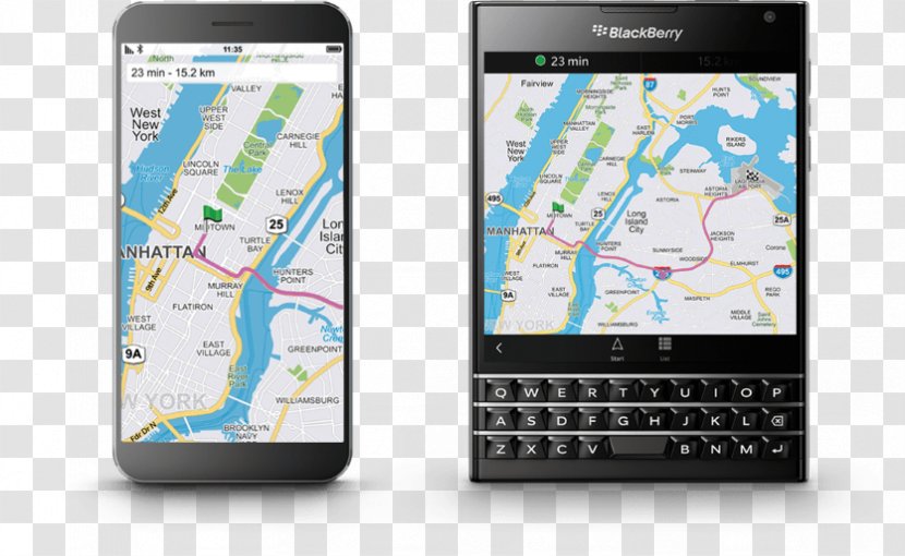 Feature Phone Smartphone BlackBerry Passport Handheld Devices - Gadget Transparent PNG