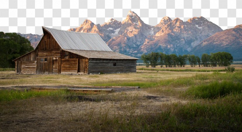 Nature Natural Landscape Home Log Cabin Barn - Mountain Transparent PNG