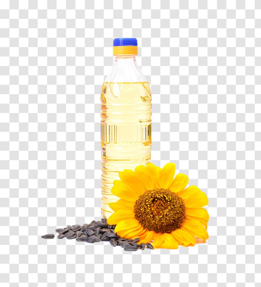 Sunflower Oil Vegetable Common - Bottle Transparent PNG