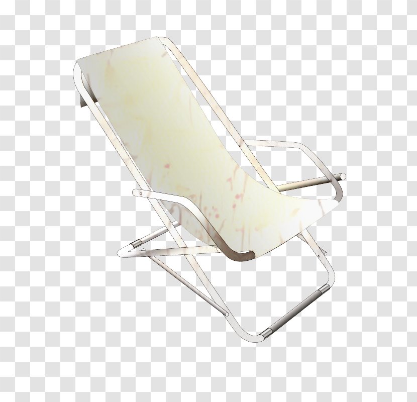 Chair - Plastic - Beige Folding Transparent PNG