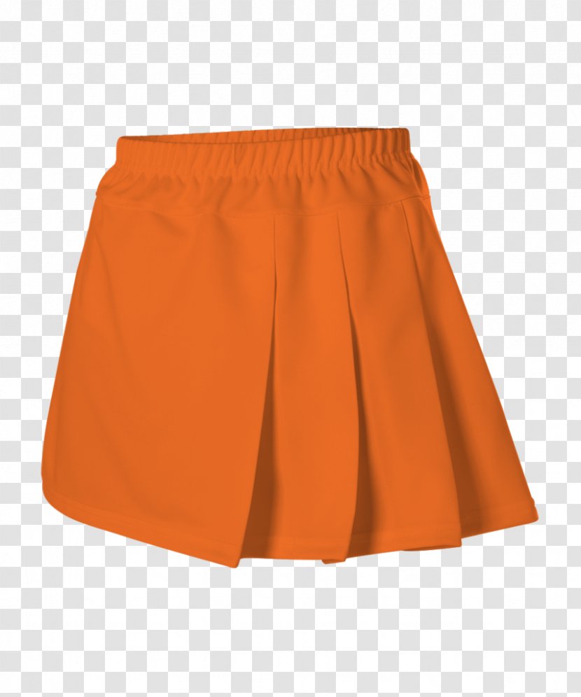 Skirt Woman Pleat Sport Shorts - Tree - Orange Transparent PNG