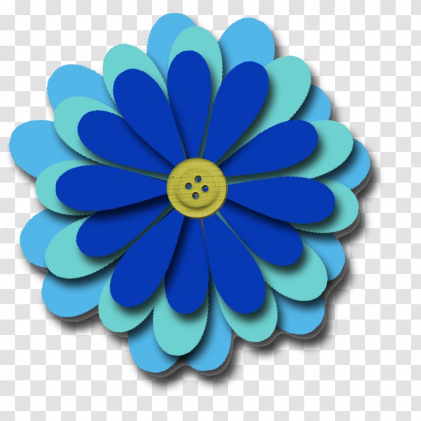 Petal Turquoise - Flower - Aqua Transparent PNG