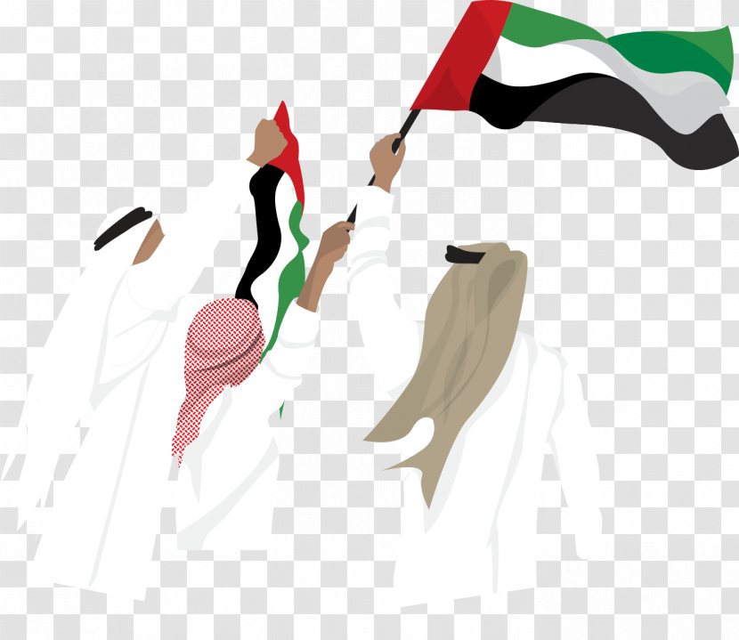 Dubai Flag Of The United Arab Emirates Day - Water Bird Transparent PNG