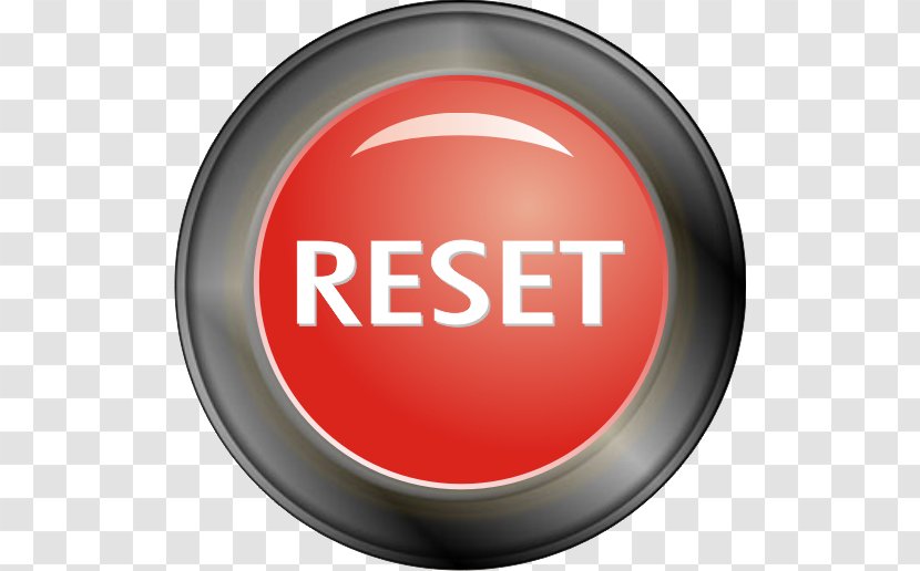 Reset Button Push-button - Electronics - Restart Transparent PNG