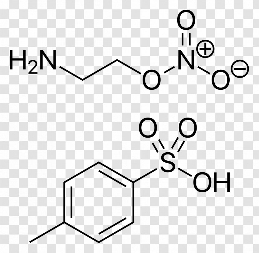 P-Toluenesulfonic Acid Sodium Benzenesulfonic Structure Chemistry - Cartoon - Pentaerythritol Tetranitrate Transparent PNG