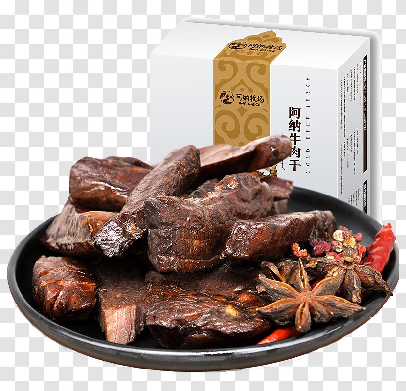 Cecina Meat Bakkwa Barbecue Jerky - Romeritos - Ana Beef Transparent PNG