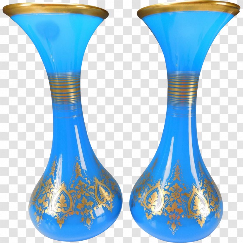 Vase Opaline Glass Milk Baccarat - Bottle Transparent PNG