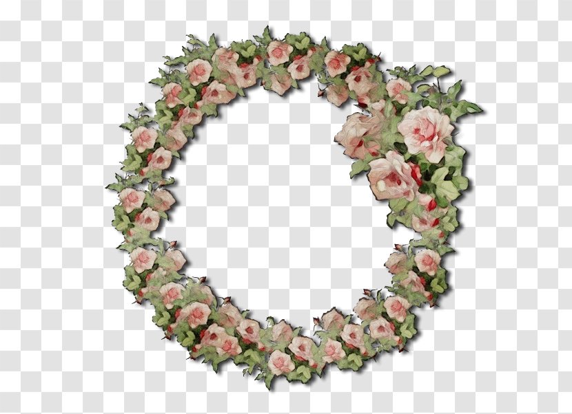 Floral Design Wreath Artificial Flower Cut Flowers - Plant Transparent PNG