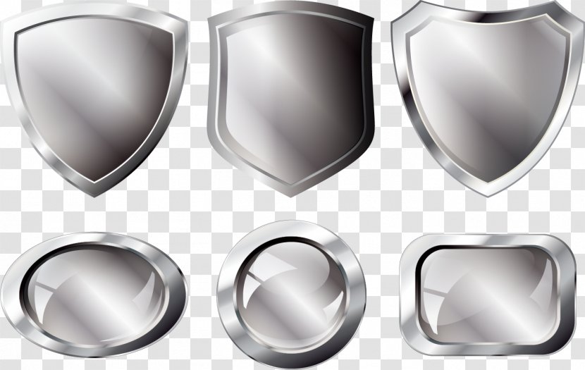 Metal Euclidean Vector - Royaltyfree - Shield Transparent PNG