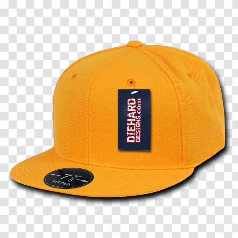 Baseball Cap Hat 59Fifty - Orange Transparent PNG