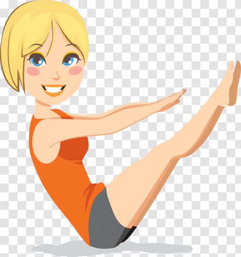 Pilates Exercise Physical Fitness Stretching Yoga - Frame Transparent PNG