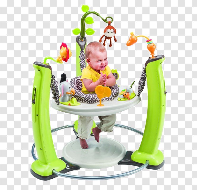 Baby Jumper Infant Evenflo ExerSaucer Jump & Learn Stationary Child Einstein Neighborhood Friends Activity - Exersaucer Transparent PNG