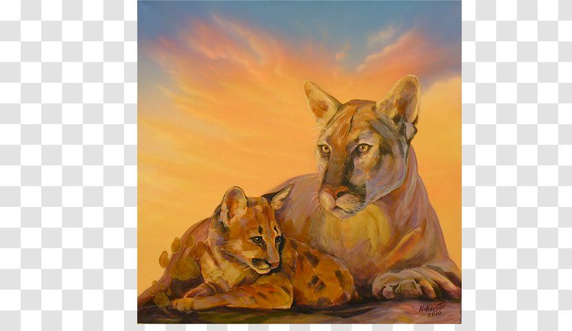 Lion Big Cat Whiskers Painting - Carnivoran - Mountain Transparent PNG
