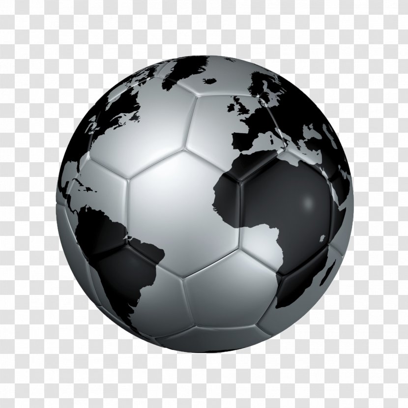 Globe Football World Map Stock Photography Transparent PNG