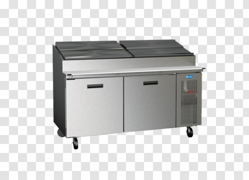 Refrigerator Table Refrigeration Aid Pizza - Machine Transparent PNG