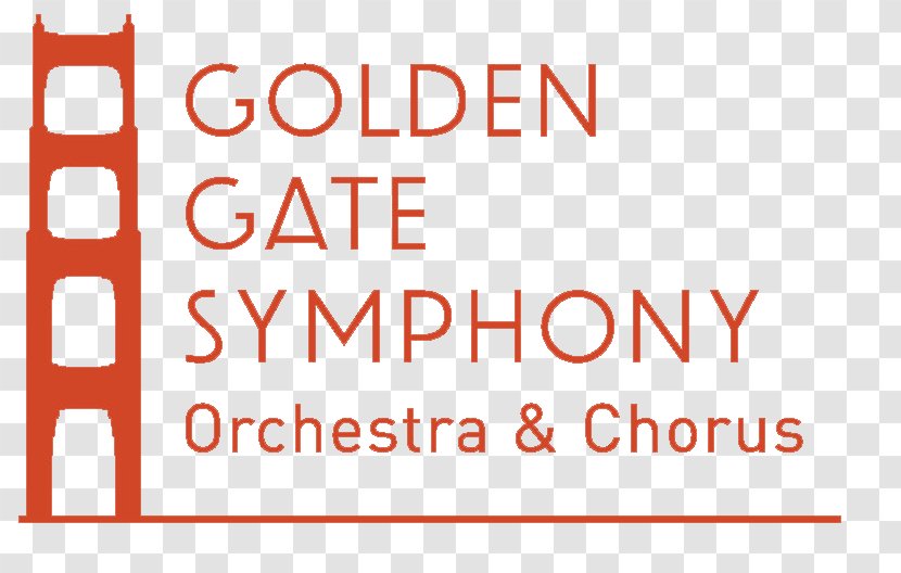Brand Logo Golden Gate Symphony Orchestra & Chorus Font - Area - Text Transparent PNG