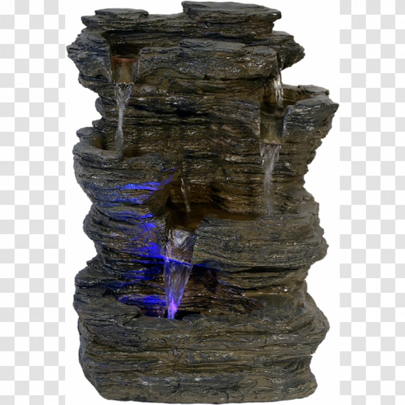 Stone Carving 35cm Brunnen Beleuchtet Mit Mehreren Kaskaden In Felsoptik Artifact Lighting - Chess Transparent PNG