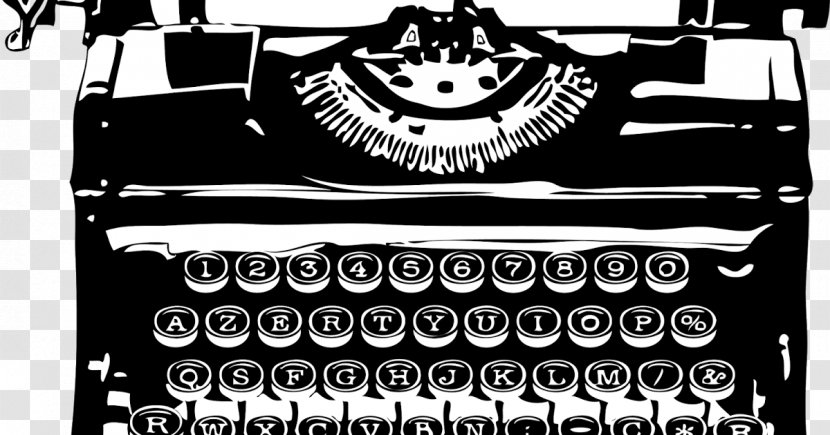Typewriter Paper Drawing Machine Writing - Morena Logo Transparent PNG
